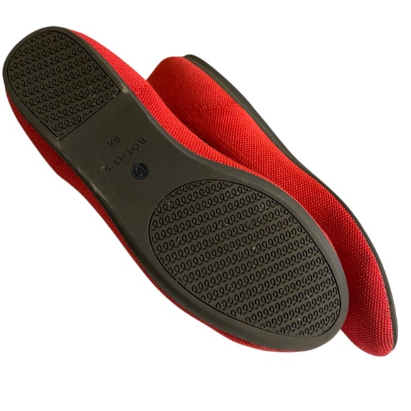 Rothy's Vibrant Red Women's Flats - Picture 6 of 6